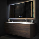 Espejo LED Rectangular | Botones táctiles | Función antivaho | Temperatura de color ajustable - Reyze Seria Minimal Model 7